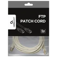 Кабель данных Cablexpert RJ-45 + RJ-45 5 м/ Серый photo 4