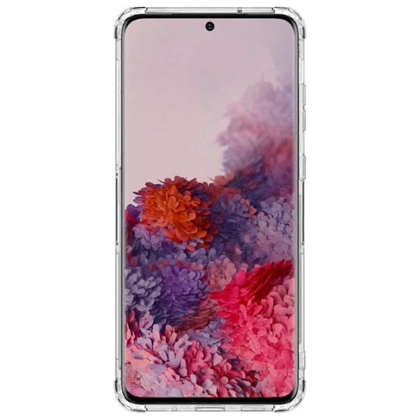 Husă pentru smartphone Samsung Galaxy S20+ Nillkin/ Back/ TPU/ Transparent White photo 2 Husă pentru smartphone Samsung Galaxy S20+ Nillkin/ Back/ TPU/ Transparent White photo 2