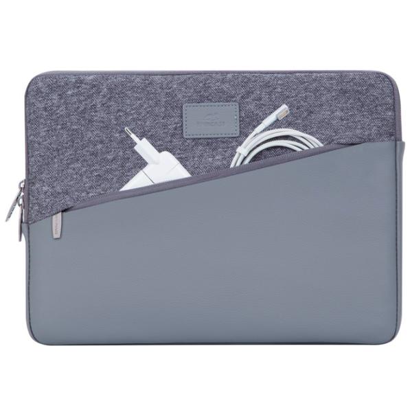 Husă pentru laptop RivaCase 7903 13.3"/ Grey photo 6