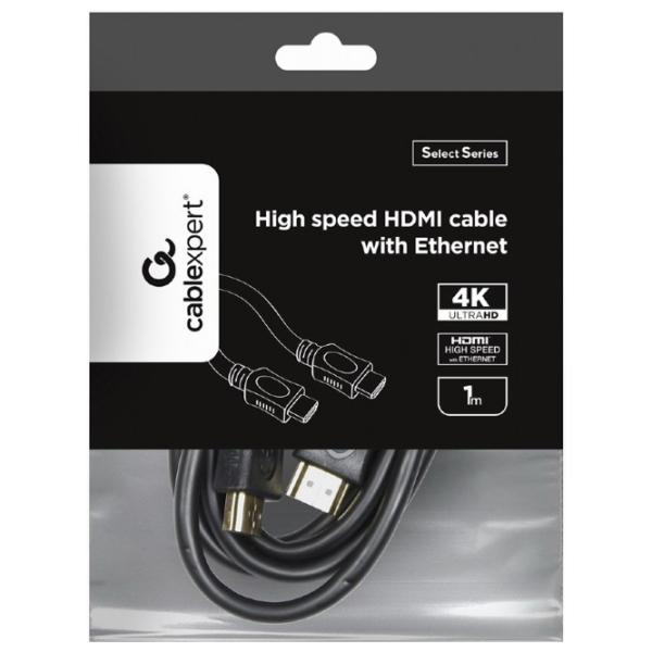Кабель видео Gembird HDMI + HDMI 1 м/ Черный photo 2