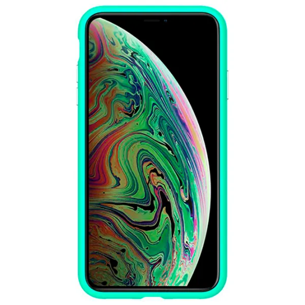 Husă pentru smartphone Apple iPhone XS Max Nillkin/ Back/ TPU/ PC/ Multicolor Green photo 2