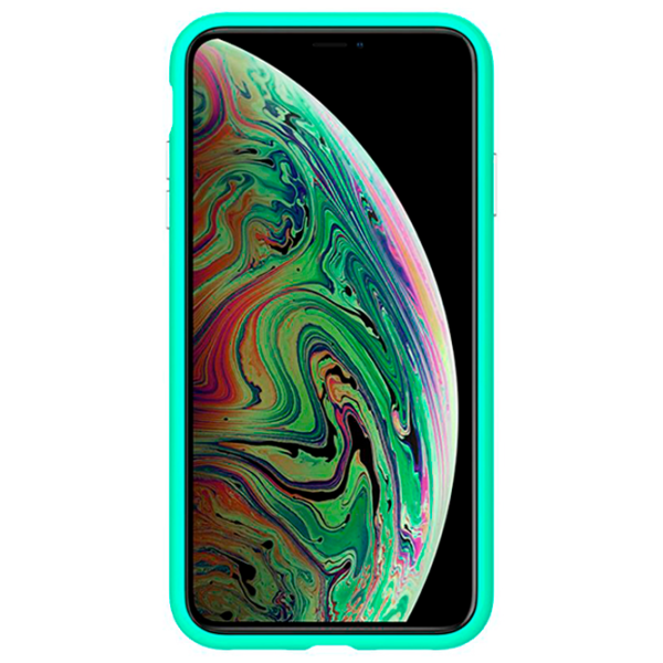 Husă pentru smartphone Apple iPhone XS Max Nillkin/ Back/ TPU/ PC/ Multicolor Green photo 2