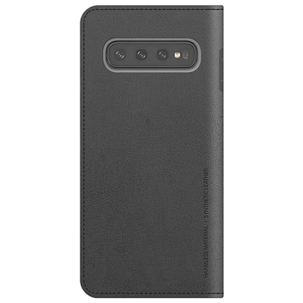 Husă pentru smartphone Samsung Galaxy S10+ Araree/ Flip Cover/ ECO Piele/ Charcoal Gray photo 2 Husă pentru smartphone Samsung Galaxy S10+ Araree/ Flip Cover/ ECO Piele/ Charcoal Gray photo 2