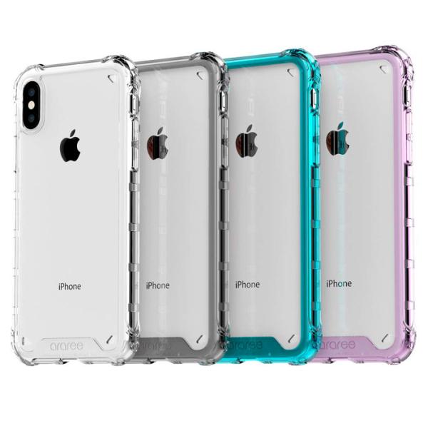 Чехол для смартфона Apple iPhone XS Max Araree/ Back/ TPU/ Прозрачный photo 4 Чехол для смартфона Apple iPhone XS Max Araree/ Back/ TPU/ Прозрачный photo 4