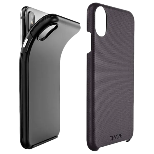Чехол для смартфона Apple iPhone X/ XS CRAVE/ Back/ TPU/ PC/ Черный photo 4