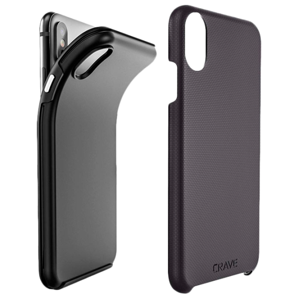 Чехол для смартфона Apple iPhone X/ XS CRAVE/ Back/ TPU/ PC/ Черный photo 4