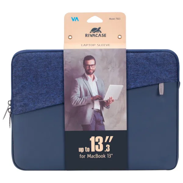 Husă pentru laptop RivaCase 7903 13.3"/ Blue photo 9