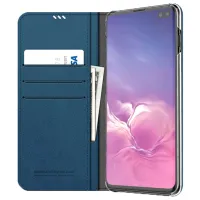 Husă pentru smartphone Samsung Galaxy S10+ Araree/ Flip Cover/ ECO Piele/ Ash Blue photo 3