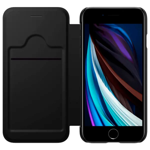 Чехол для смартфона Apple iPhone 7/ 8/ SE2 Nillkin/ Flip Cover/ Leather/ TPU/ Черный photo 3