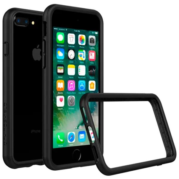 Чехол для смартфона Apple iPhone 7/ 8 Plus Rhinoshield/ Bumper/ TPU/ PC/ Черный photo 3