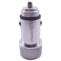 Încărcător auto Vkworld C102 2.4 A/ Silver photo 3