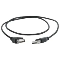 Кабель данных Gembird USB Type-A + USB Type-A 0.75 м/ Черный photo 2