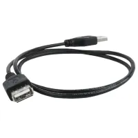 Кабель данных Gembird USB Type-A + USB Type-A 0.75 м/ Черный photo 3