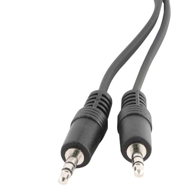 Cablu audio Cablexpert 3.5 mm + 3.5 mm 5 m/ Black photo 2