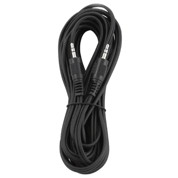 Cablu audio Cablexpert 3.5 mm + 3.5 mm 5 m/ Black photo 3