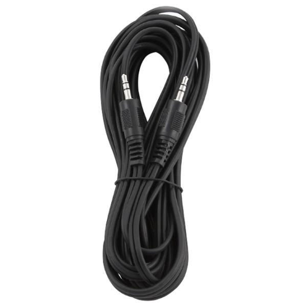 Cablu audio Cablexpert 3.5 mm + 3.5 mm 5 m/ Black photo 3