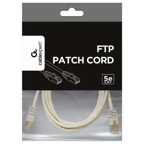 Кабель данных Cablexpert RJ-45 + RJ-45 2 м/ Серый photo 4