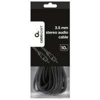 Cablu audio Gembird 3.5 mm + 3.5 mm 10 m/ Black photo 5