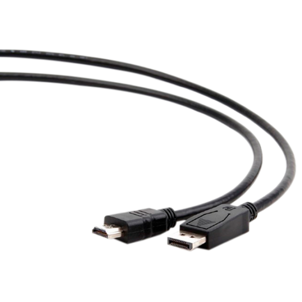 Кабель видео Cablexpert DisplayPort + HDMI 3 м / Черный photo 2