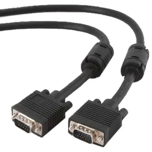 Кабель видео Gembird VGA + VGA 5 м/ Черный photo 2