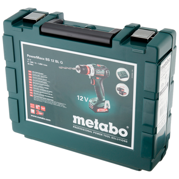Mașină de găurit și înșurubat Metabo PowerMaxx BS 12 BL Q (601039500) 500 rot/min photo 4