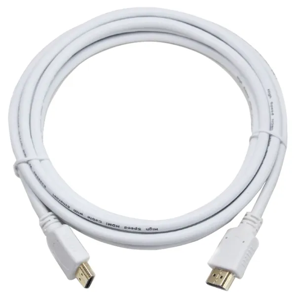 Кабель видео Gembird HDMI + HDMI 1.8 м/ Белый photo 3 Кабель видео Gembird HDMI + HDMI 1.8 м/ Белый photo 3