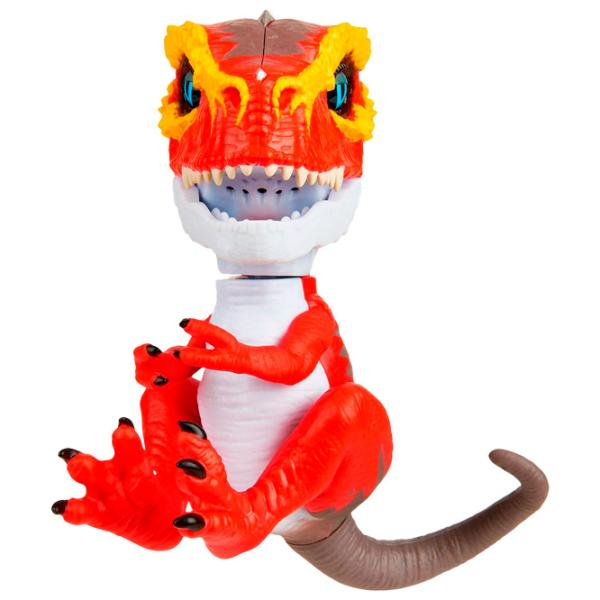 Jucărie interactivă WowWee Fingerlings Dinosaurs T-Rex 5+/ Red photo 4