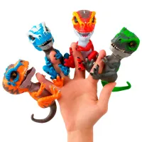 Интерактивная игрушка WowWee Fingerlings Dinosaurs T-Rex 5+/ Красный photo 5