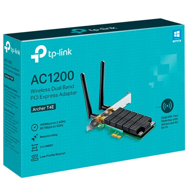 Adaptor de rețea TP-Link Archer T4E Wi-Fi/ Black photo 3
