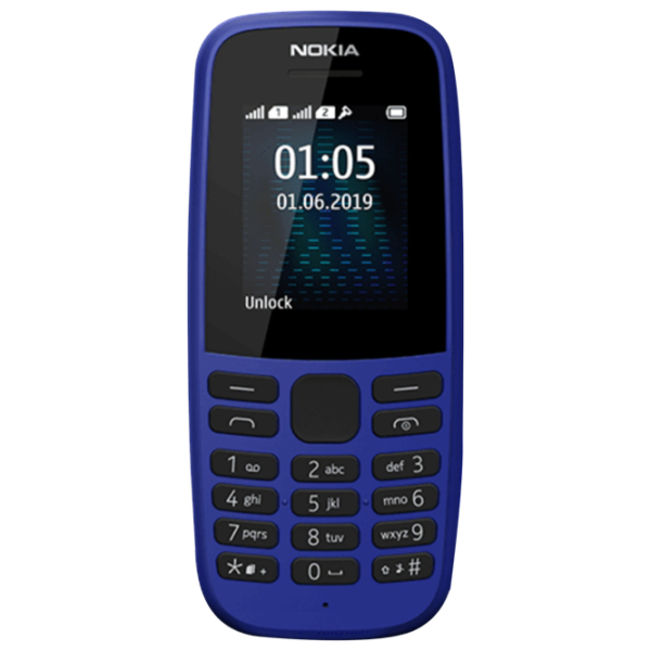 Nokia 105 ds (2019) Blue / Dual SIM photo 2