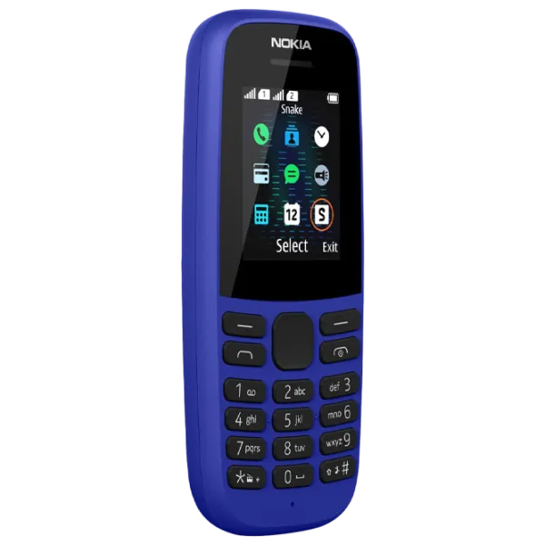 Nokia 105 ds (2019) Blue / Dual SIM photo 3