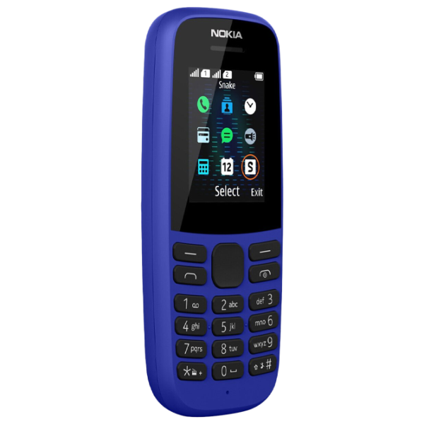 Nokia 105 ds (2019) Blue / Dual SIM photo 3