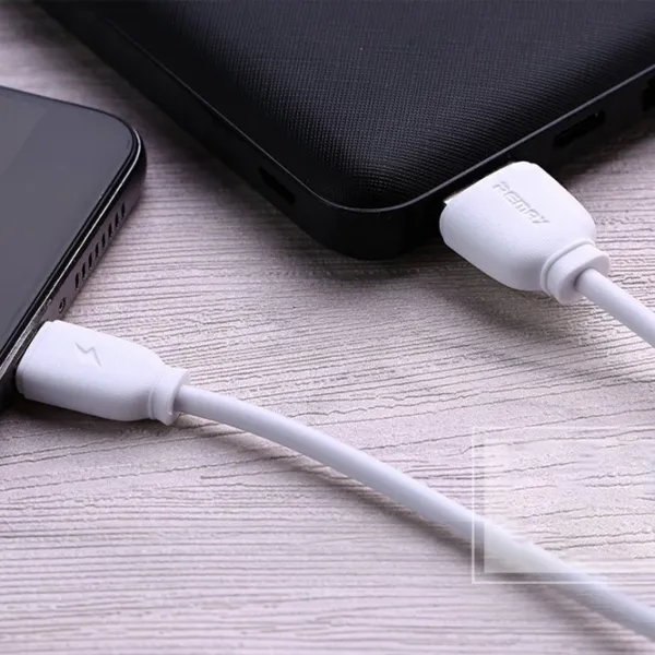Кабель для телефона RC-134i Remax USB Type-A + Lightning 1 м/ Белый photo 3