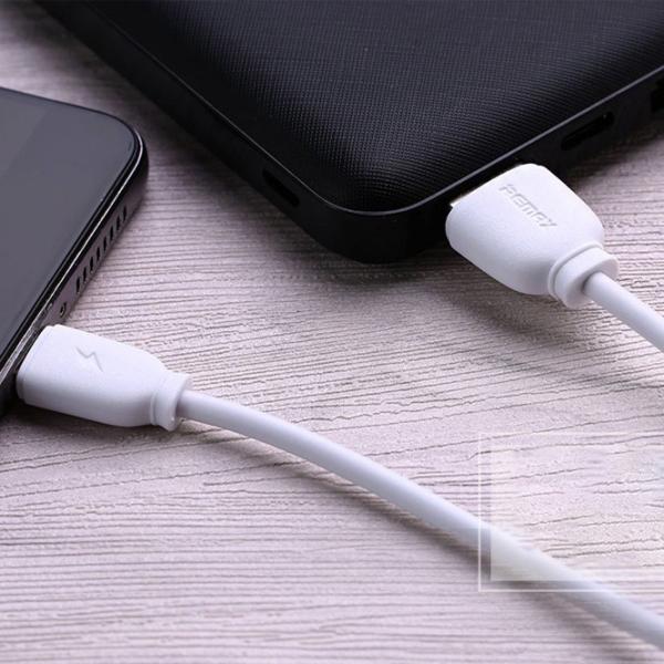 Кабель для телефона RC-134i Remax USB Type-A + Lightning 1 м/ Белый photo 3