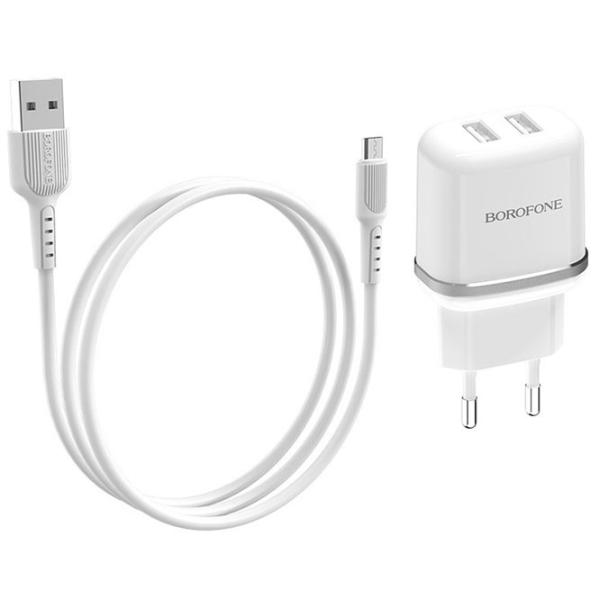 Сетевое зарядное устройство Borofone BA25A Черный photo 4
