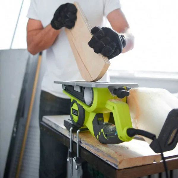 Шлифовальная машина Ryobi EBS800 Ленточная/ Зелёный photo 3