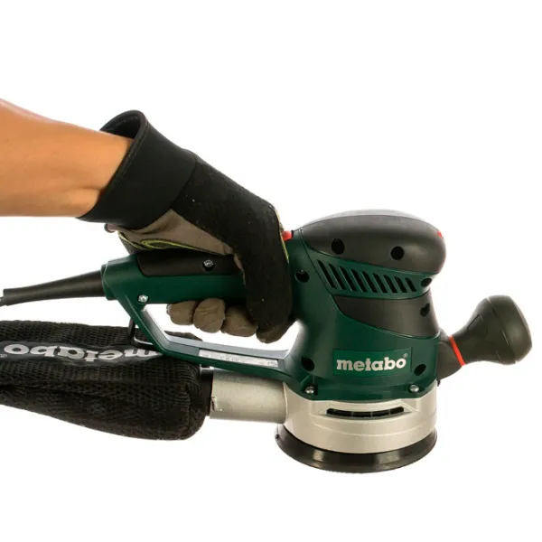 Шлифовальная машина Metabo SXE 425 TurboTec Эксцентриковая/ Зелёный photo 3
