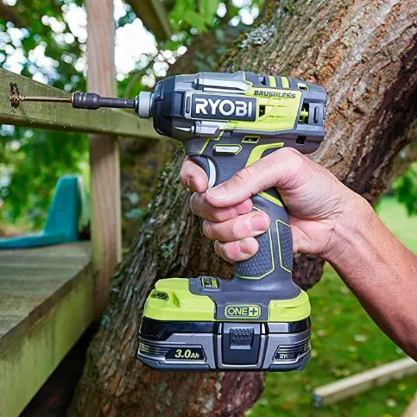 Mașina de înfiletat Ryobi R18IDBL-0 BL Acumulator photo 6