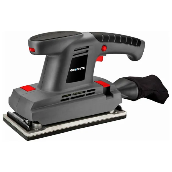 Șlefuitor Graphite 59G323 Cu vibrații/ Gray photo 2 Șlefuitor Graphite 59G323 Cu vibrații/ Gray photo 2