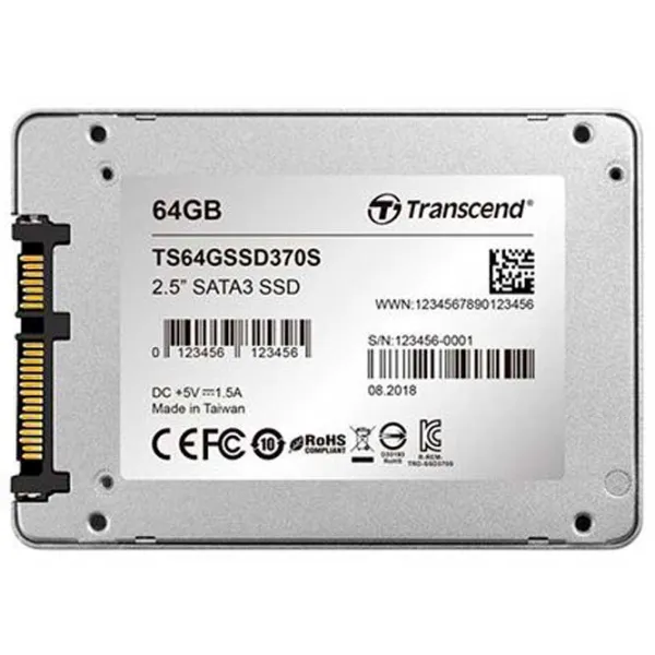 SSD Transcend SSD370S 64 ГБ 2.5'' photo 3