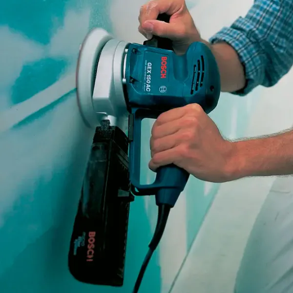 Șlefuitor Bosch GEX 150 AC Cu excentric/ Blue photo 5 Șlefuitor Bosch GEX 150 AC Cu excentric/ Blue photo 5