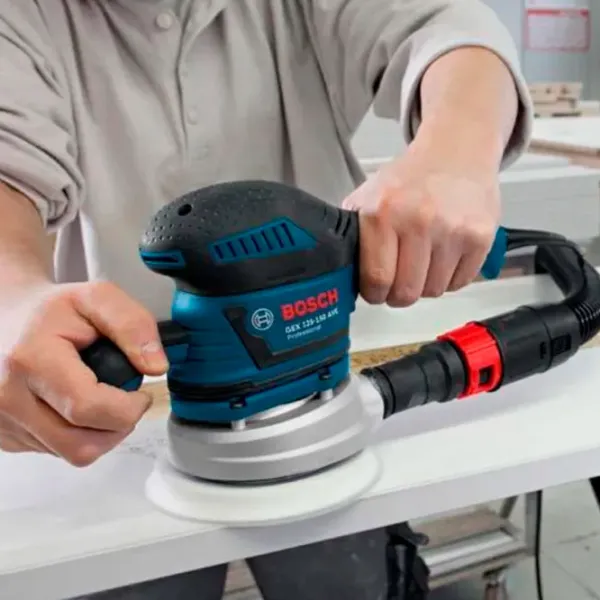 Șlefuitor Bosch GEX 150 AC Cu excentric/ Blue photo 6 Șlefuitor Bosch GEX 150 AC Cu excentric/ Blue photo 6