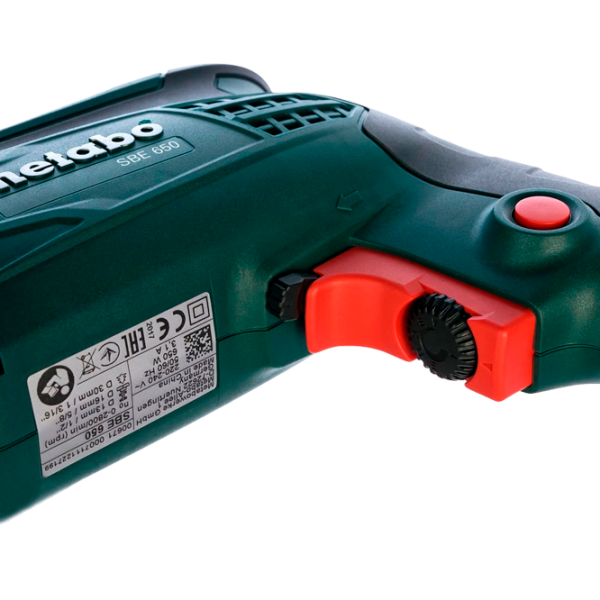 Дрель Metabo SBE 650 Case (600671500) 650 Вт/ 2800 об/ мин photo 4