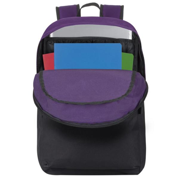Rucsac RivaCase Aquamarine 15.6"/ Violet Black/ 24 l photo 5 Rucsac RivaCase Aquamarine 15.6"/ Violet Black/ 24 l photo 5