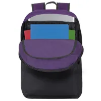 Rucsac RivaCase Aquamarine 15.6"/ Violet Black/ 24 l photo 5