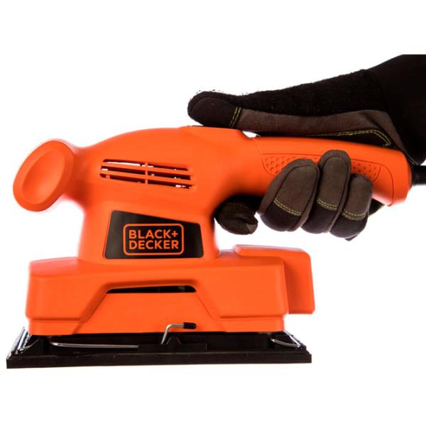 Șlefuitor Black&Decker KA300 Cu vibrații/ 1350 W/ Orange photo 5