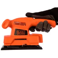 Шлифовальная машина Black&Decker KA300 Вибрационная/ 1350 Вт/ Оранжевый photo 5