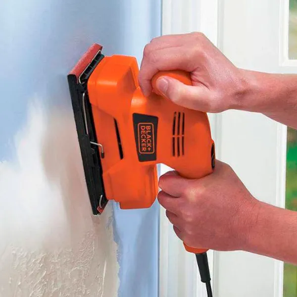 Șlefuitor Black&Decker KA300 Cu vibrații/ 1350 W/ Orange photo 6