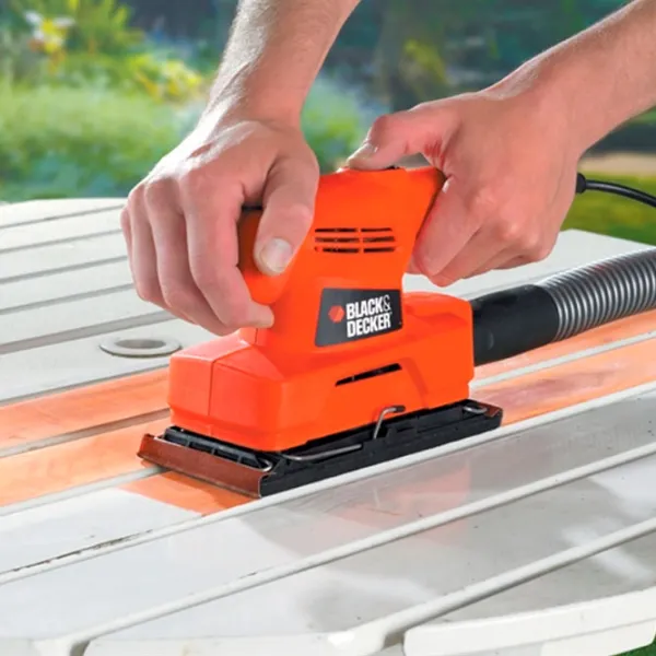 Șlefuitor Black&Decker KA300 Cu vibrații/ 1350 W/ Orange photo 9