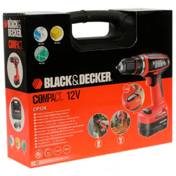 Шуруповерт Black&Decker CP12KB 700 об/ мин photo 5